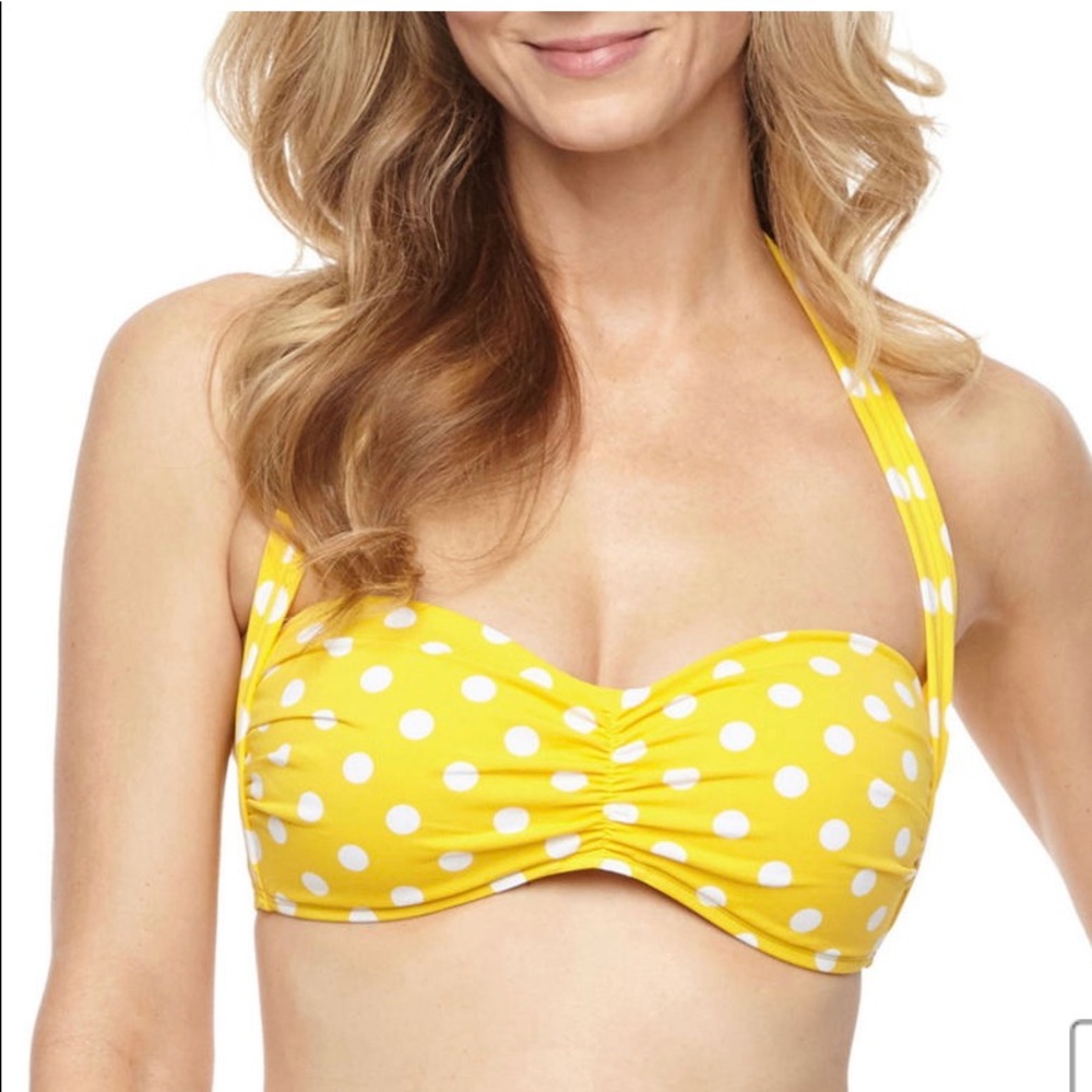 Liz Claiborne Bikini Halter Swimsuit Top